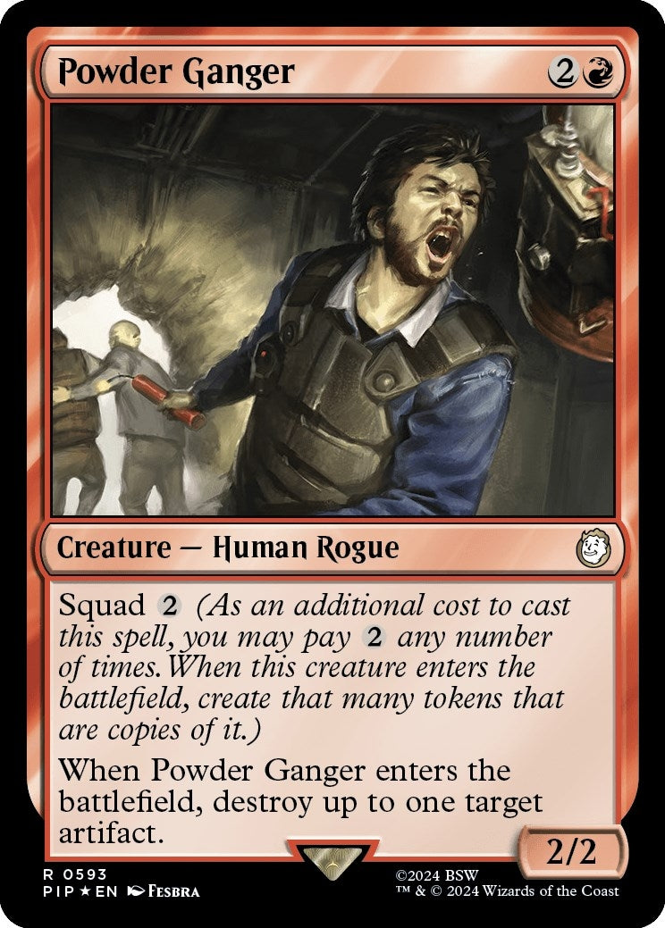 Image for Powder Ganger (Surge Foil) (593) - Magic: The Gathering
