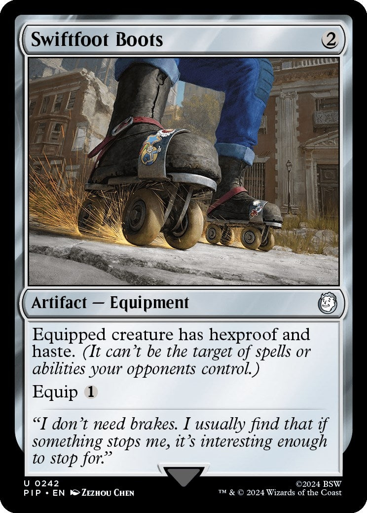 Image for Swiftfoot Boots (242) - Magic: The Gathering