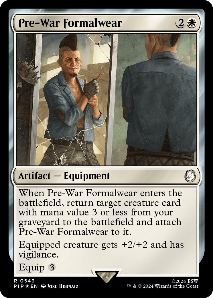 Image for Pre-War Formalwear (Surge Foil) (549) - Magic: The Gathering