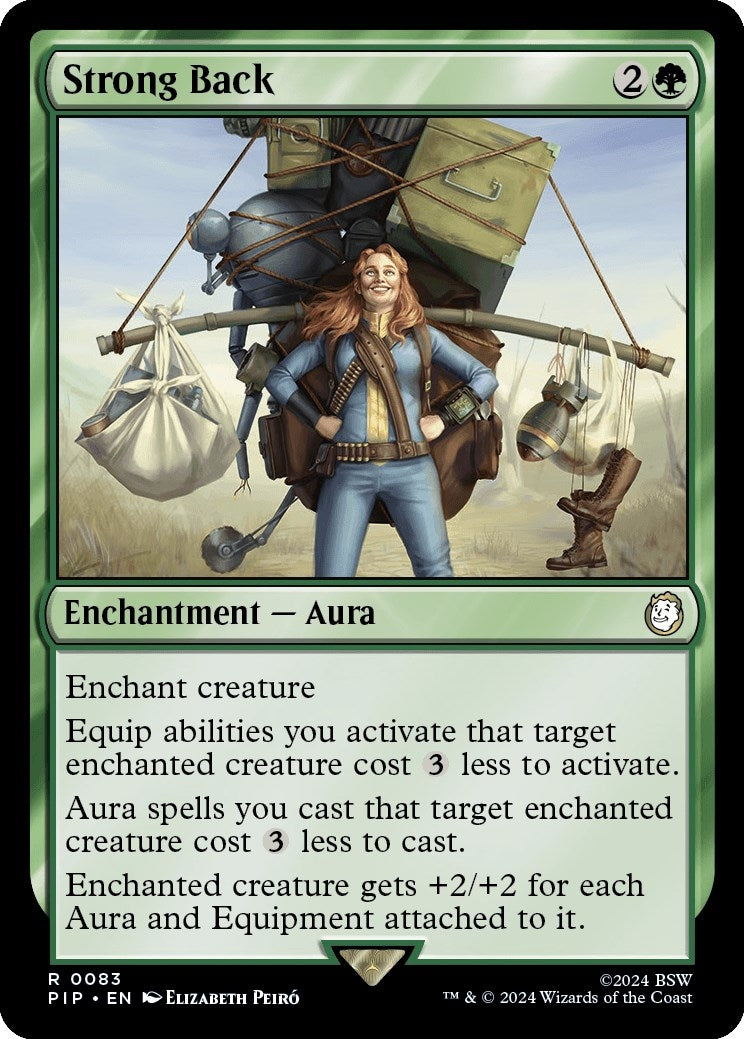 Image for Strong Back (83) - Magic: The Gathering