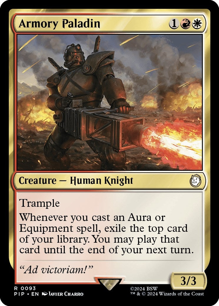 Image for Armory Paladin (93) - Magic: The Gathering