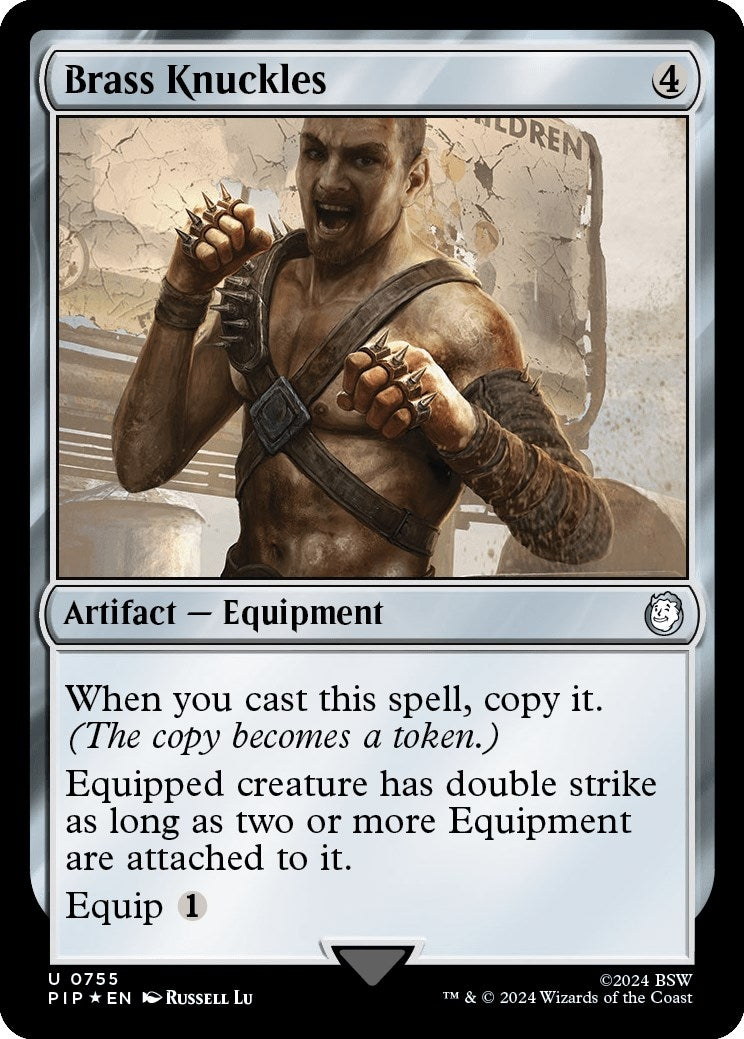 Image for Brass Knuckles (Surge Foil) (755) - Magic: The Gathering