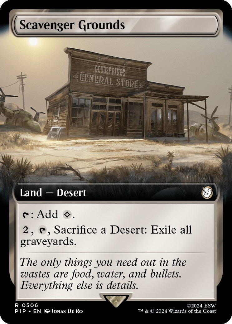 Image for Scavenger Grounds (Extended Art) (506) - Magic: The Gathering