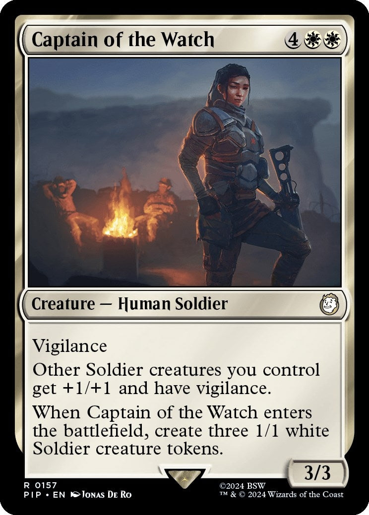 Image for Captain of the Watch (157) - Magic: The Gathering