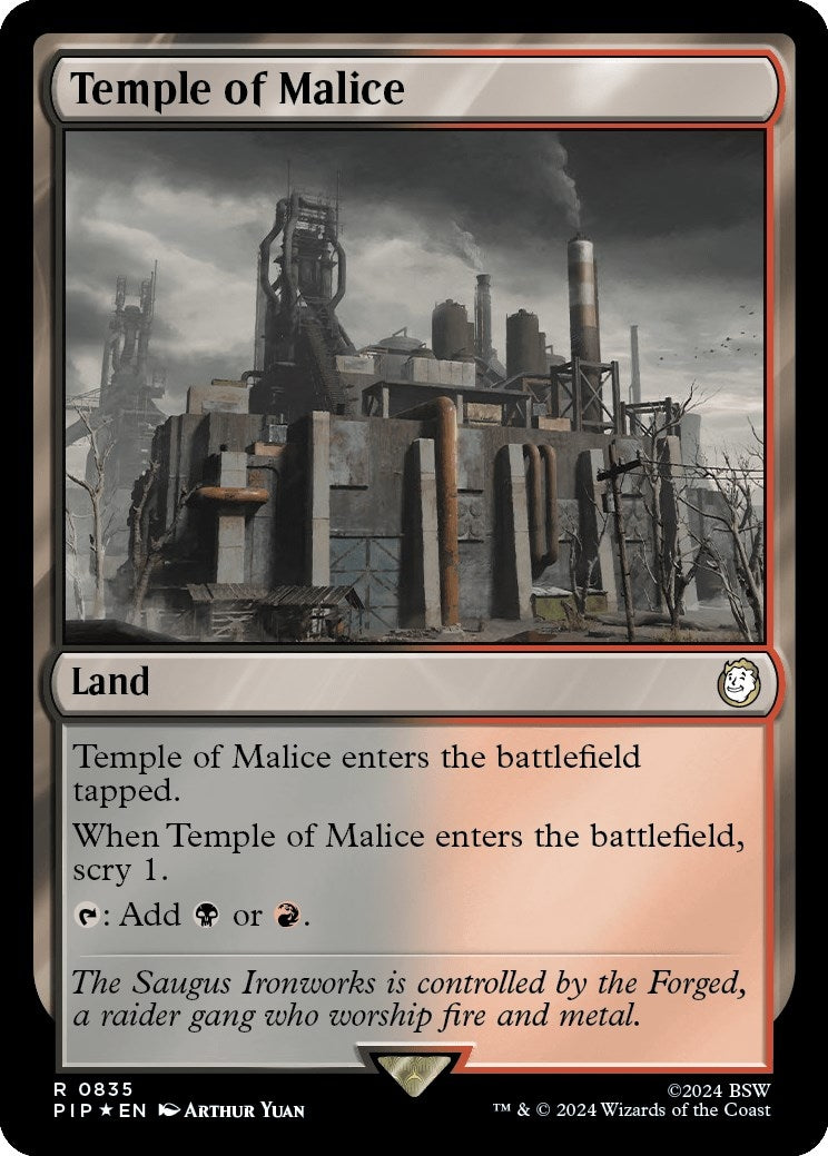 Image for Temple of Malice (Surge Foil) (835) - Magic: The Gathering