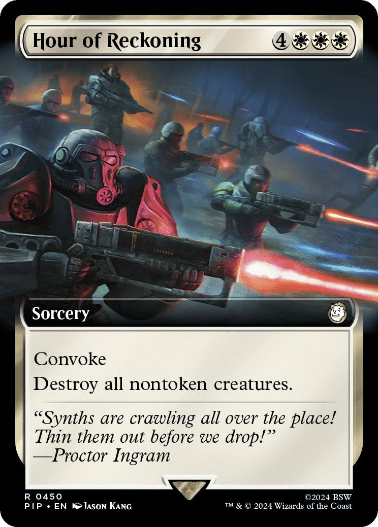 Image for Hour of Reckoning (Extended Art) (450) - Magic: The Gathering