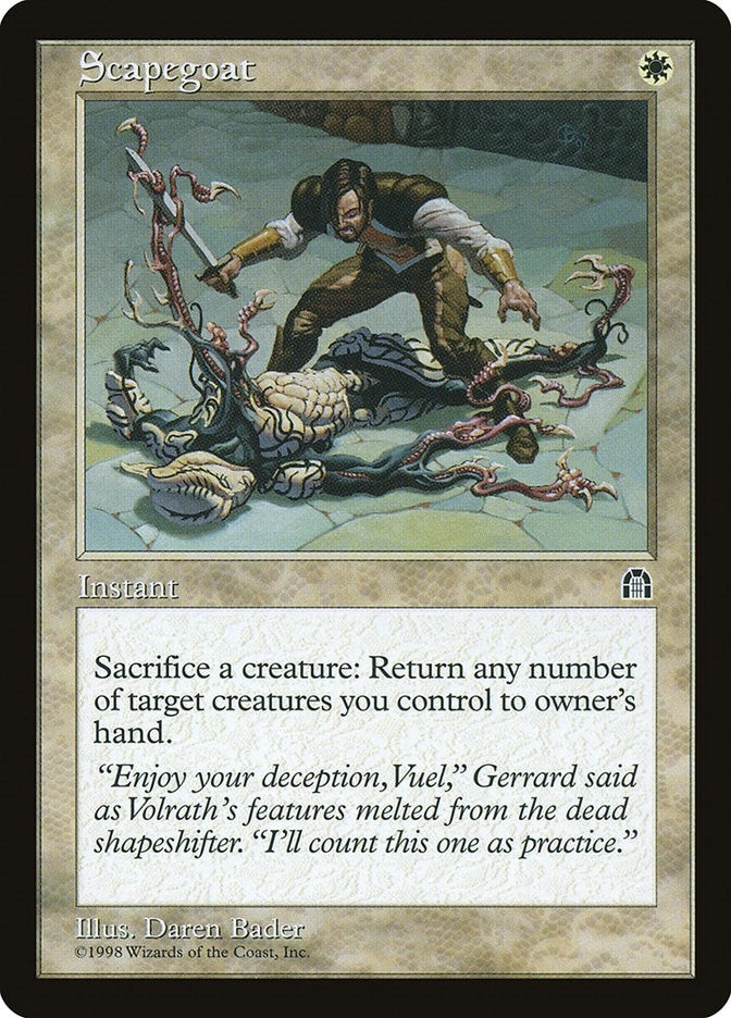 Image for Scapegoat - Magic: The Gathering