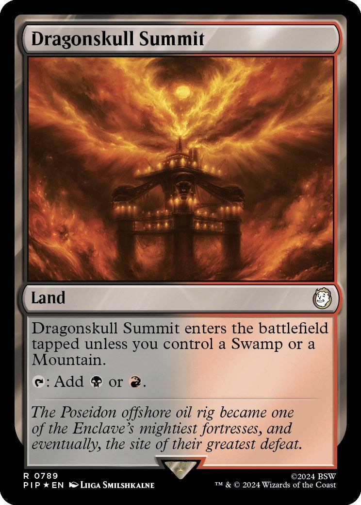 Image for Dragonskull Summit (Surge Foil) (789) - Magic: The Gathering