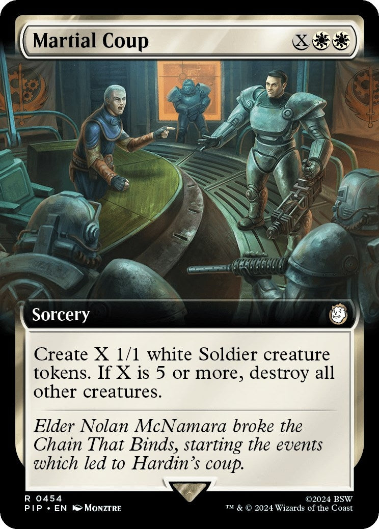 Image for Martial Coup (Extended Art) (454) - Magic: The Gathering