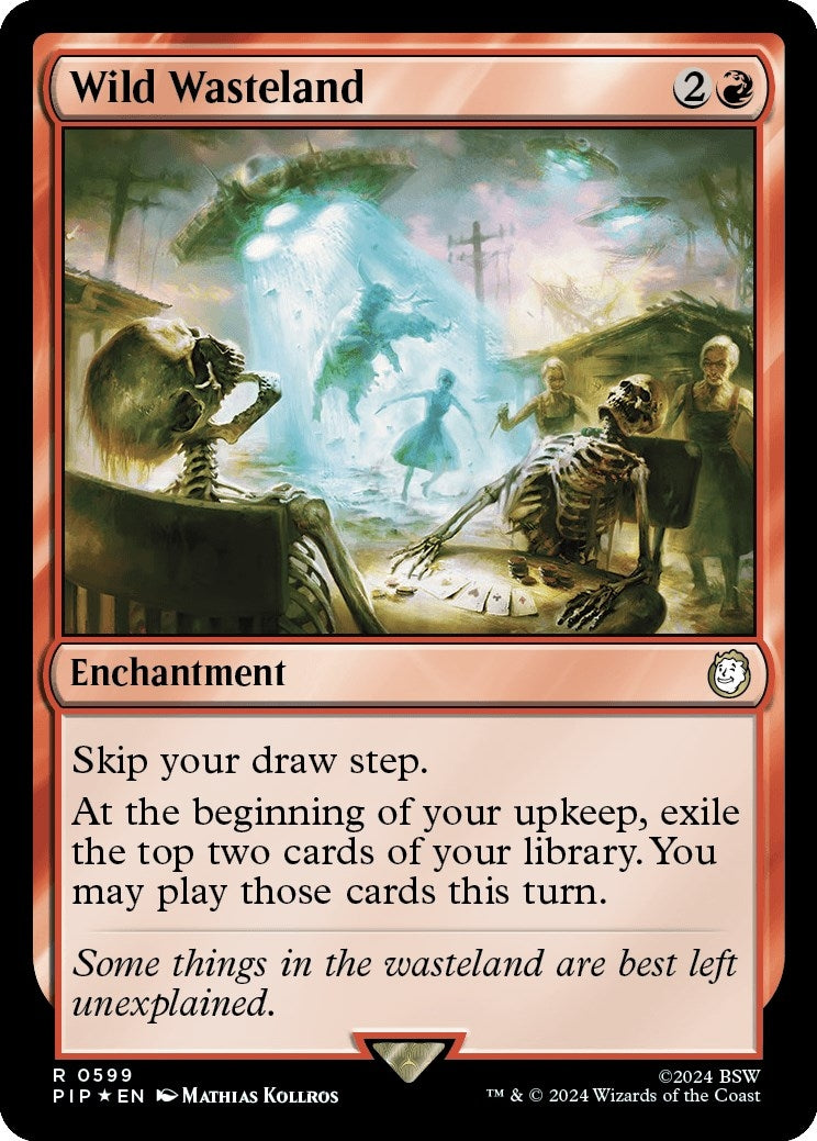Image for Wild Wasteland (Surge Foil) (599) - Magic: The Gathering