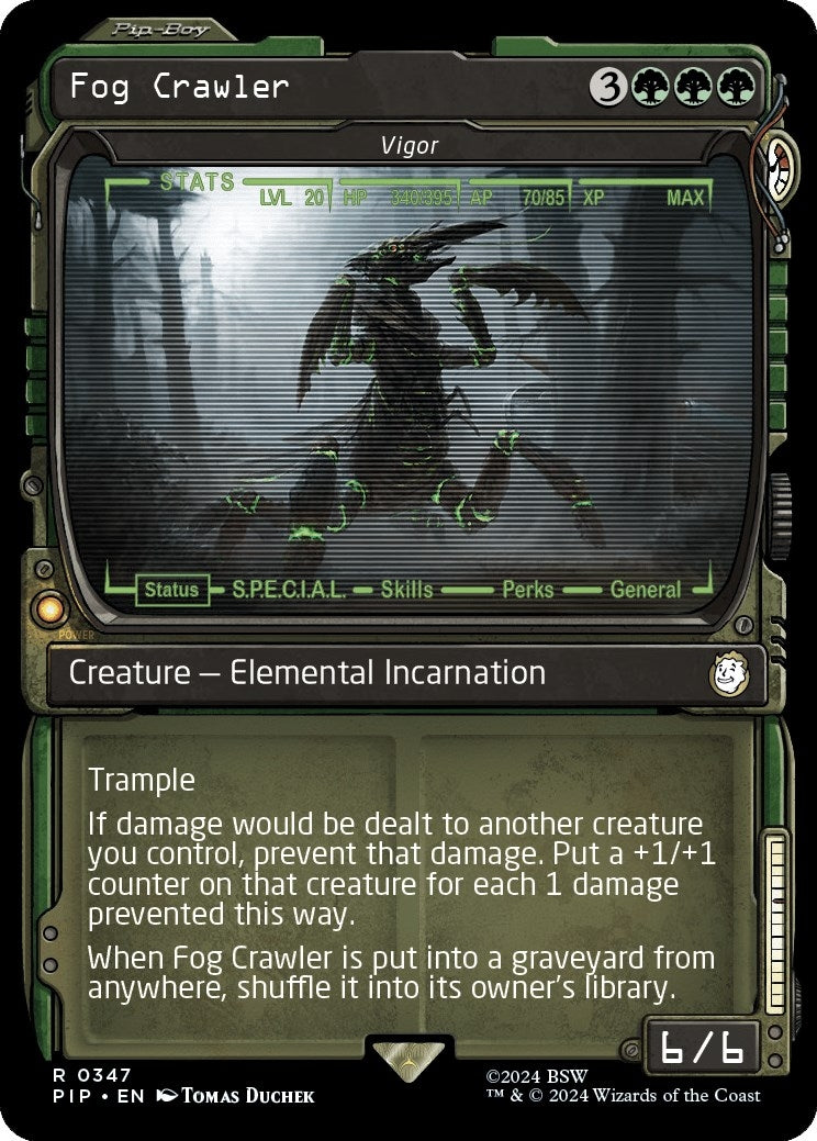 Image for Fog Crawler - Vigor (Showcase) (347) - Magic: The Gathering