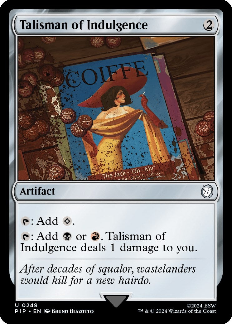 Image for Talisman of Indulgence (248) - Magic: The Gathering