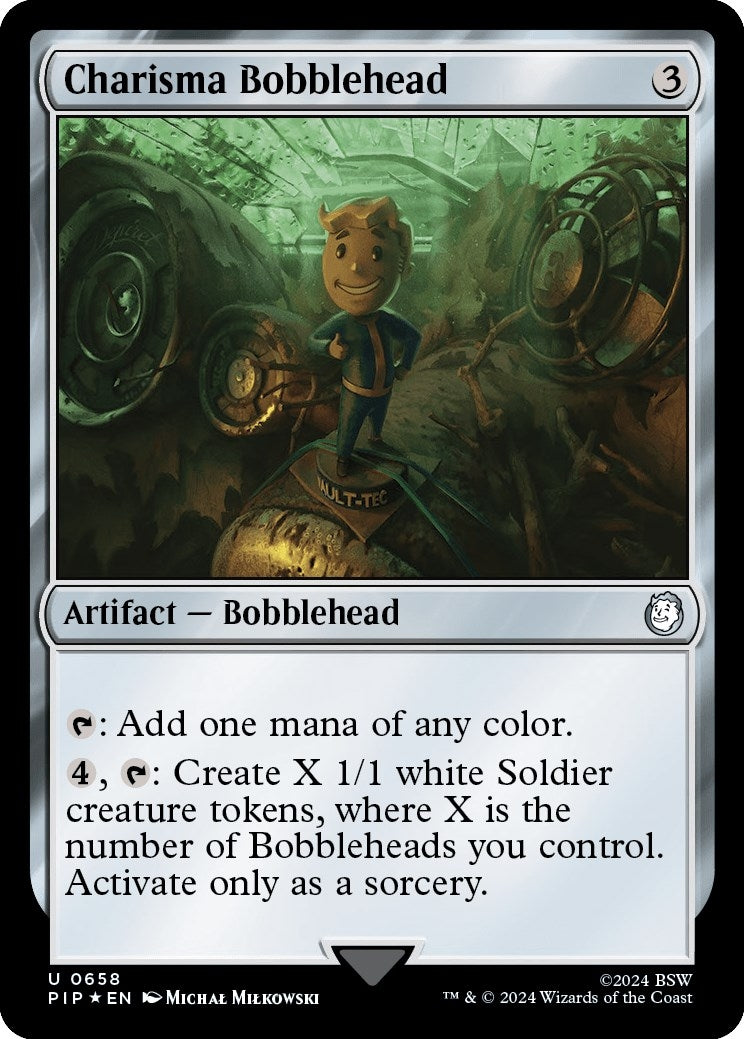 Image for Charisma Bobblehead (Surge Foil) (658) - Magic: The Gathering
