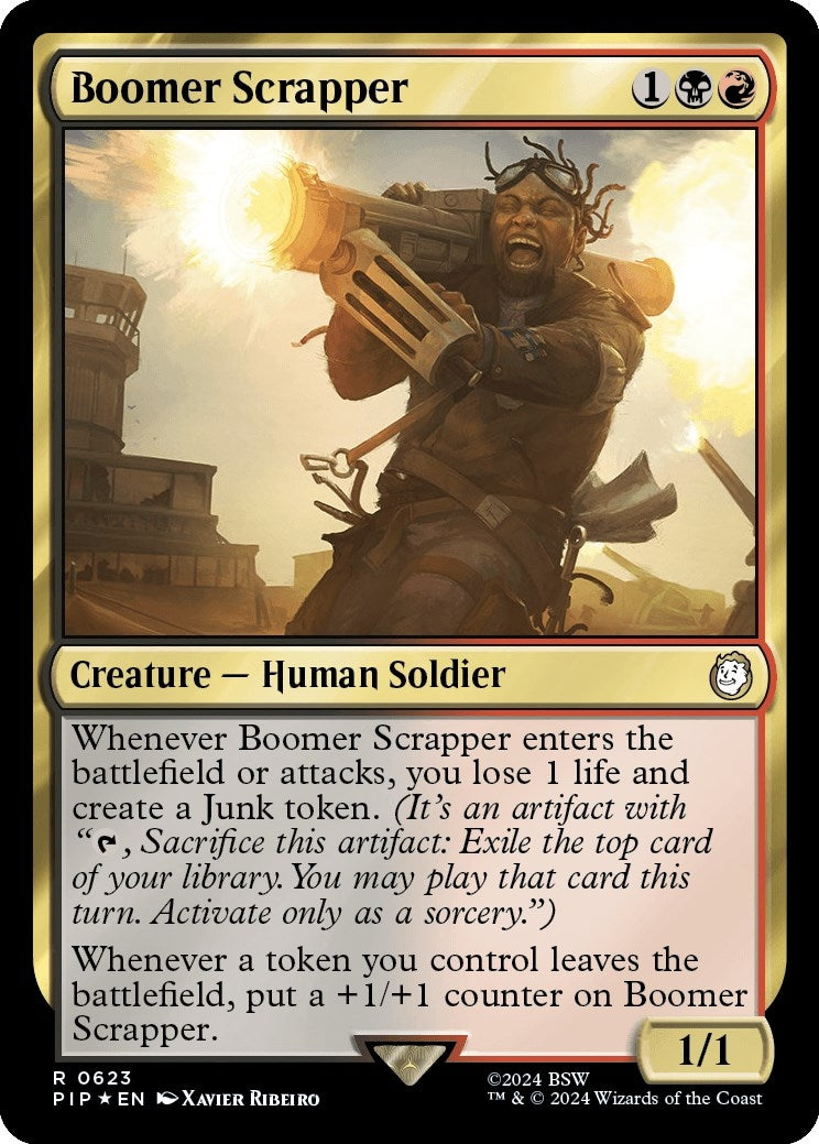 Image for Boomer Scrapper (Surge Foil) (623) - Magic: The Gathering