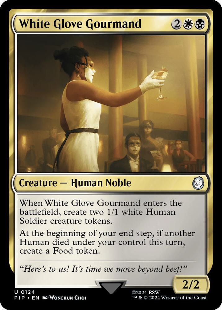 Image for White Glove Gourmand (124) - Magic: The Gathering