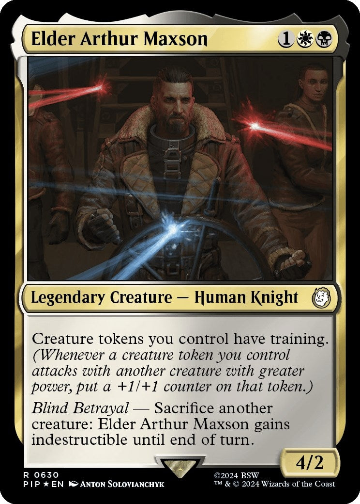 Image for Elder Arthur Maxson (Surge Foil) (630) - Magic: The Gathering