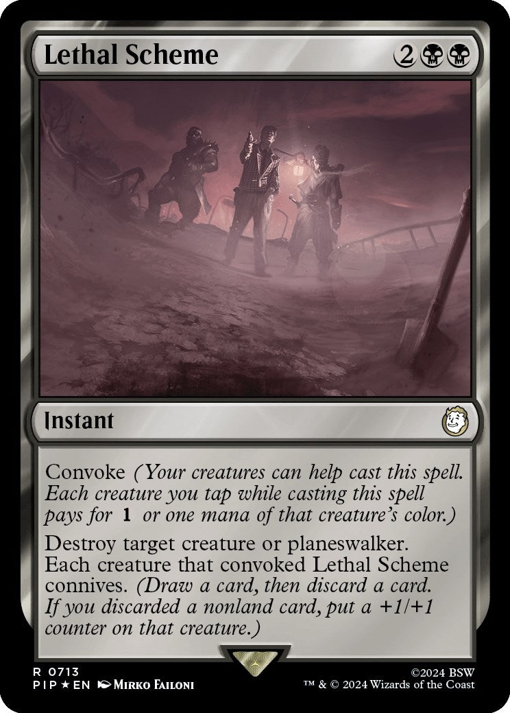 Image for Lethal Scheme (Surge Foil) (713) - Magic: The Gathering