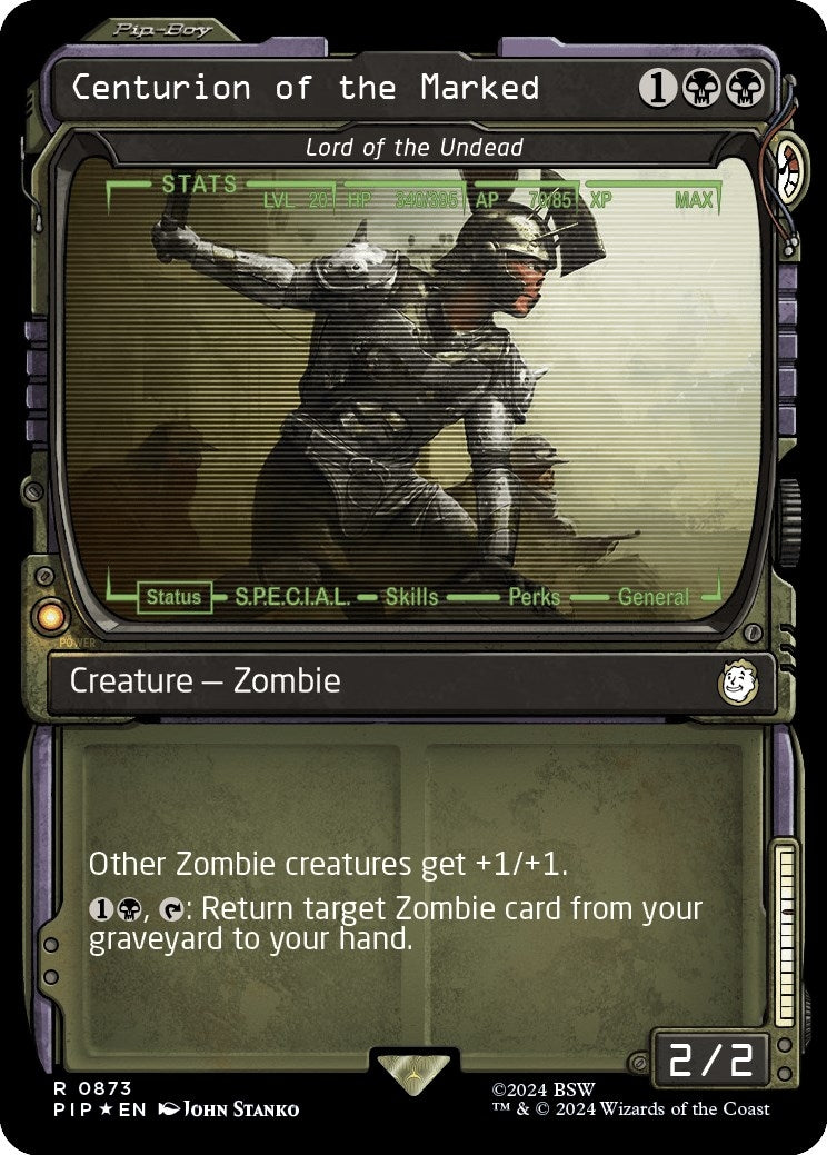 Image for Centurion of the Marked - Lord of the Undead (Showcase) (Surge Foil) (873) - Magic: The Gathering