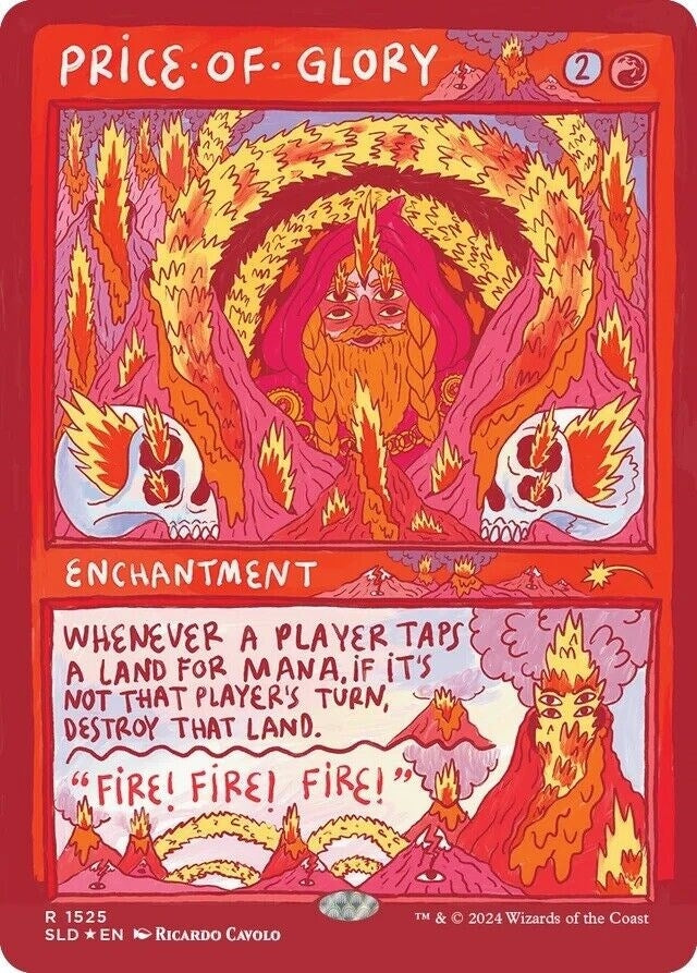 Image for Price of Glory (Rainbow Foil) (1525) - Magic: The Gathering