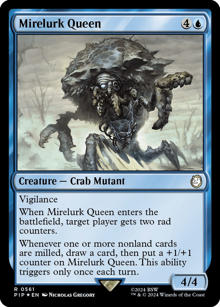 Image for Mirelurk Queen (Surge Foil) (561) - Magic: The Gathering