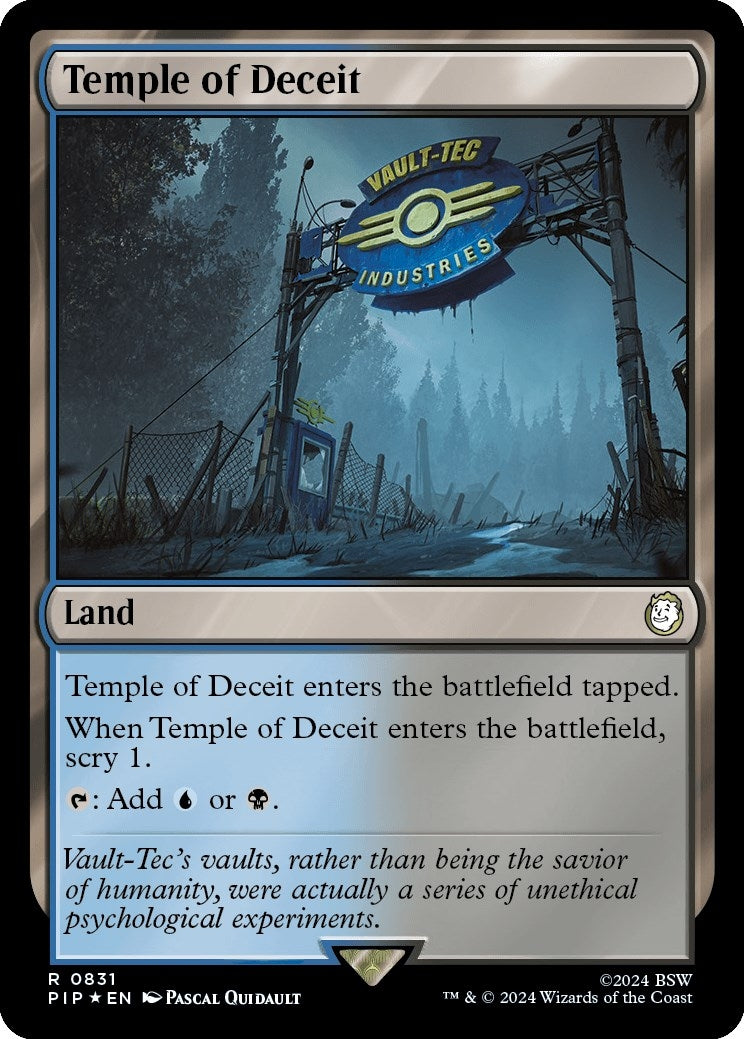 Image for Temple of Deceit (Surge Foil) (831) - Magic: The Gathering
