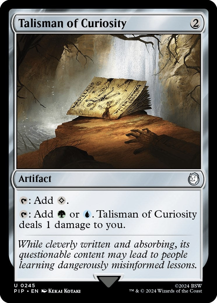 Image for Talisman of Curiosity (245) - Magic: The Gathering
