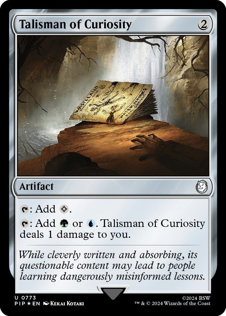 Image for Talisman of Curiosity (Surge Foil) (773) - Magic: The Gathering