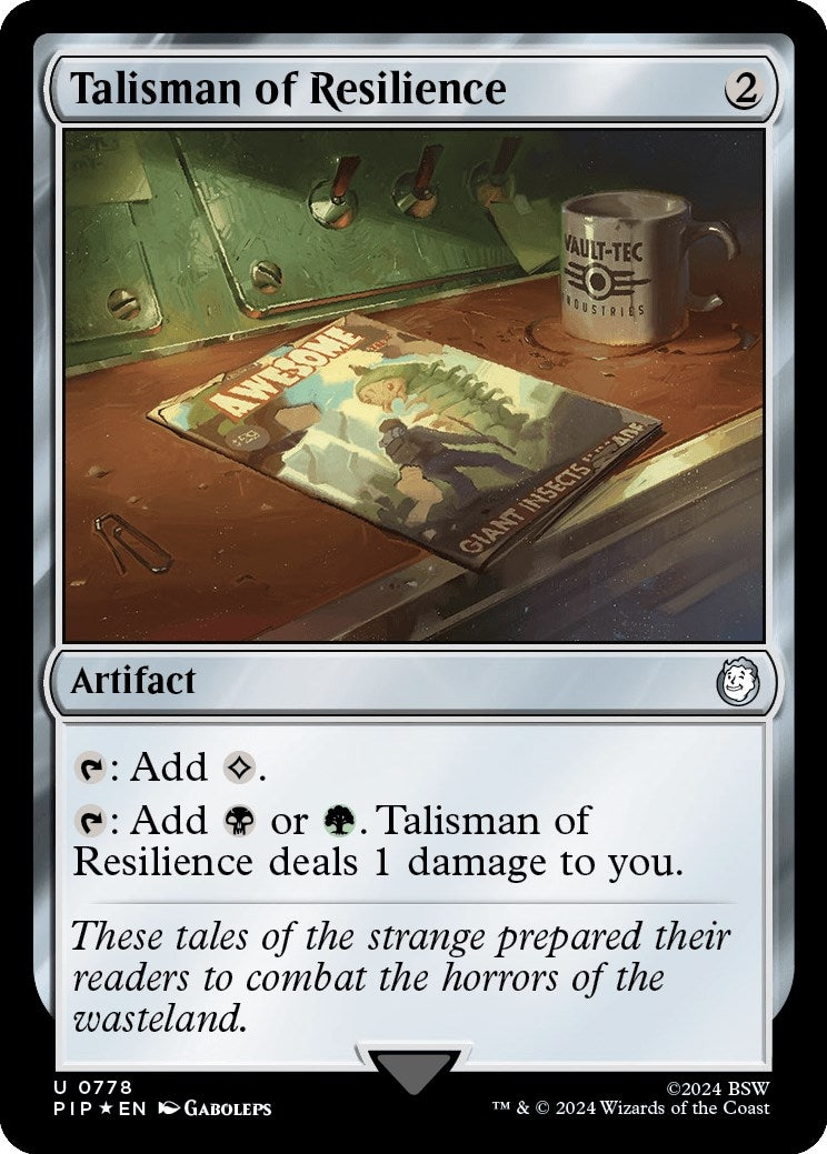 Image for Talisman of Resilience (Surge Foil) (778) - Magic: The Gathering