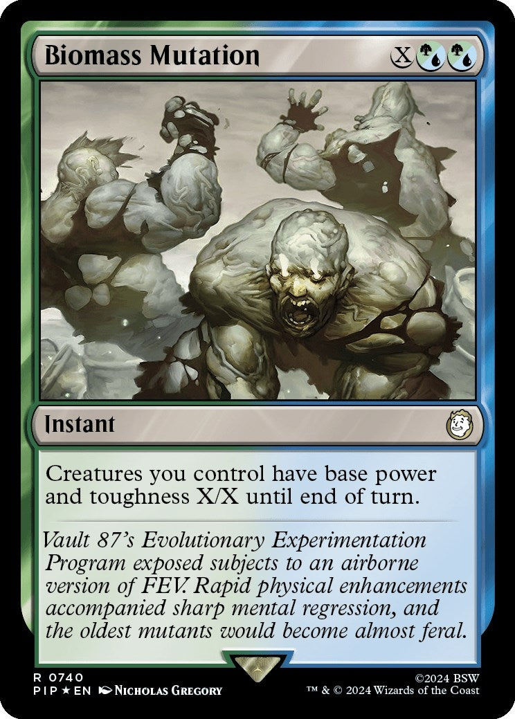 Image for Biomass Mutation (Surge Foil) (740) - Magic: The Gathering