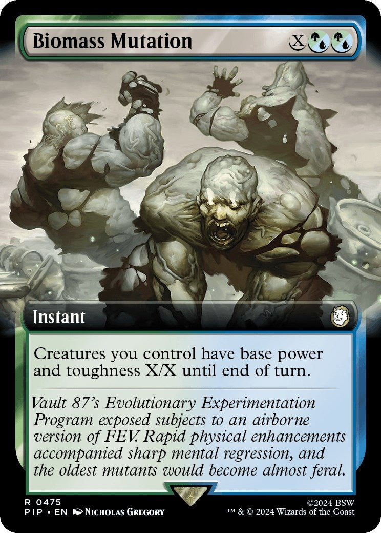 Image for Biomass Mutation (Extended Art) (475) - Magic: The Gathering