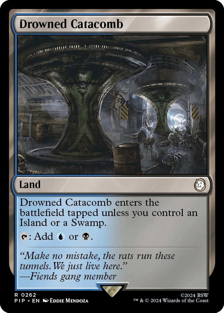 Image for Drowned Catacomb (262) - Magic: The Gathering
