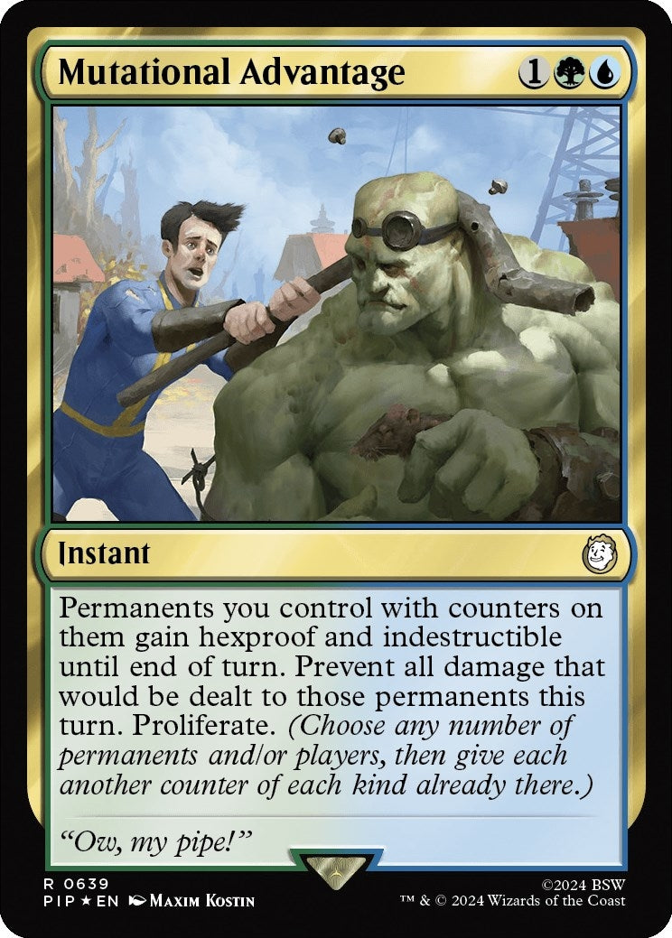 Image for Mutational Advantage (Surge Foil) (639) - Magic: The Gathering