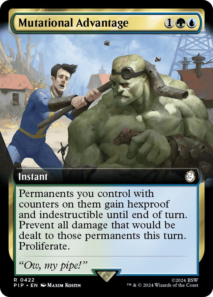 Image for Mutational Advantage (Extended Art) (422) - Magic: The Gathering