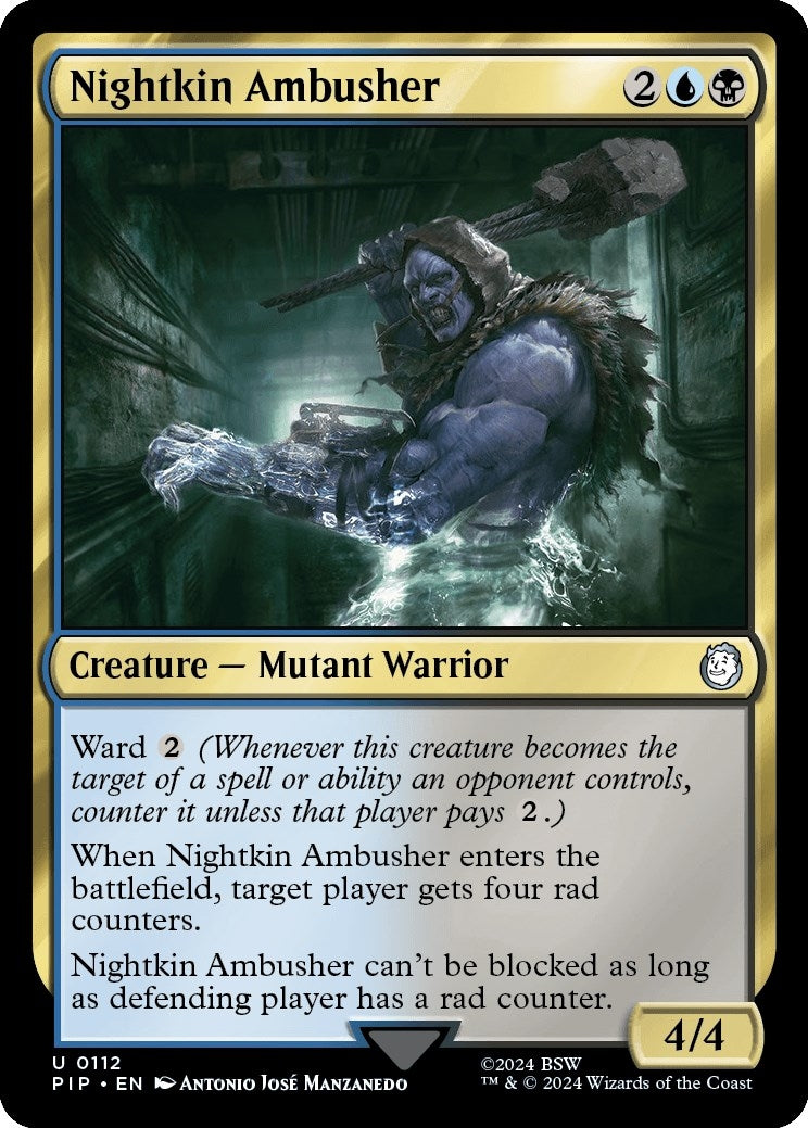 Image for Nightkin Ambusher (112) - Magic: The Gathering