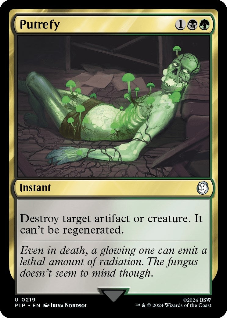 Image for Putrefy (219) - Magic: The Gathering