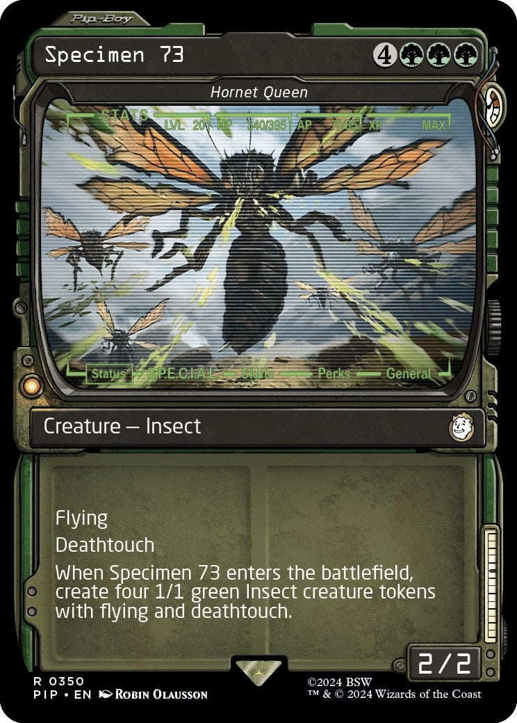 Image for Specimen 73 - Hornet Queen (Showcase) (350) - Magic: The Gathering