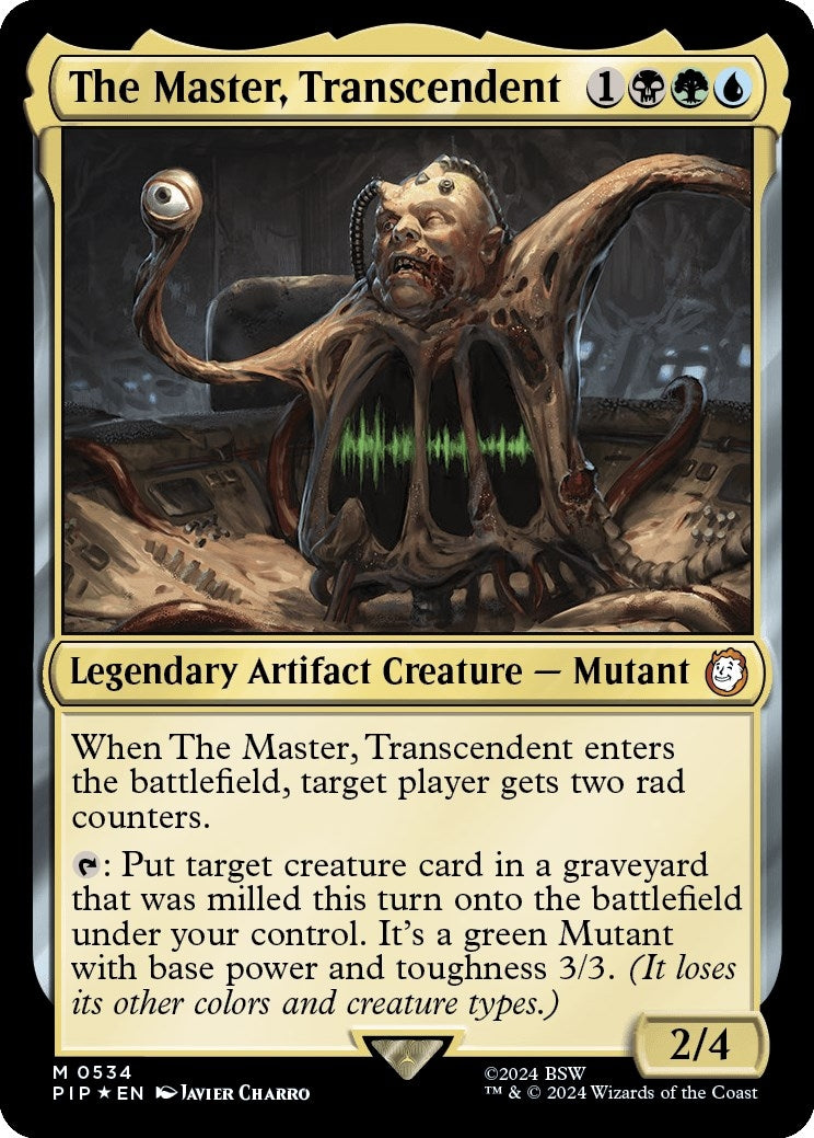 Image for The Master, Transcendent (Surge Foil) (534) - Magic: The Gathering
