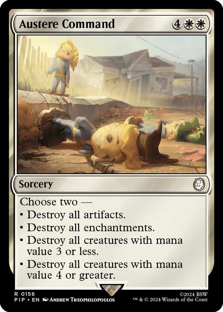 Image for Austere Command (156) - Magic: The Gathering