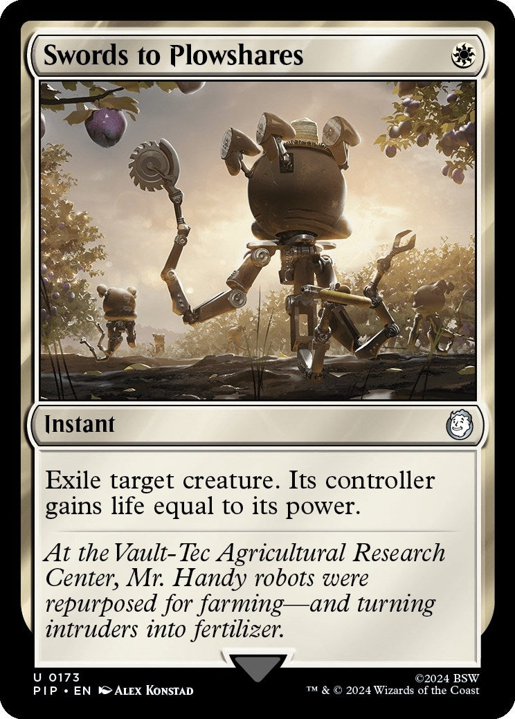 Image for Swords to Plowshares (173) - Magic: The Gathering