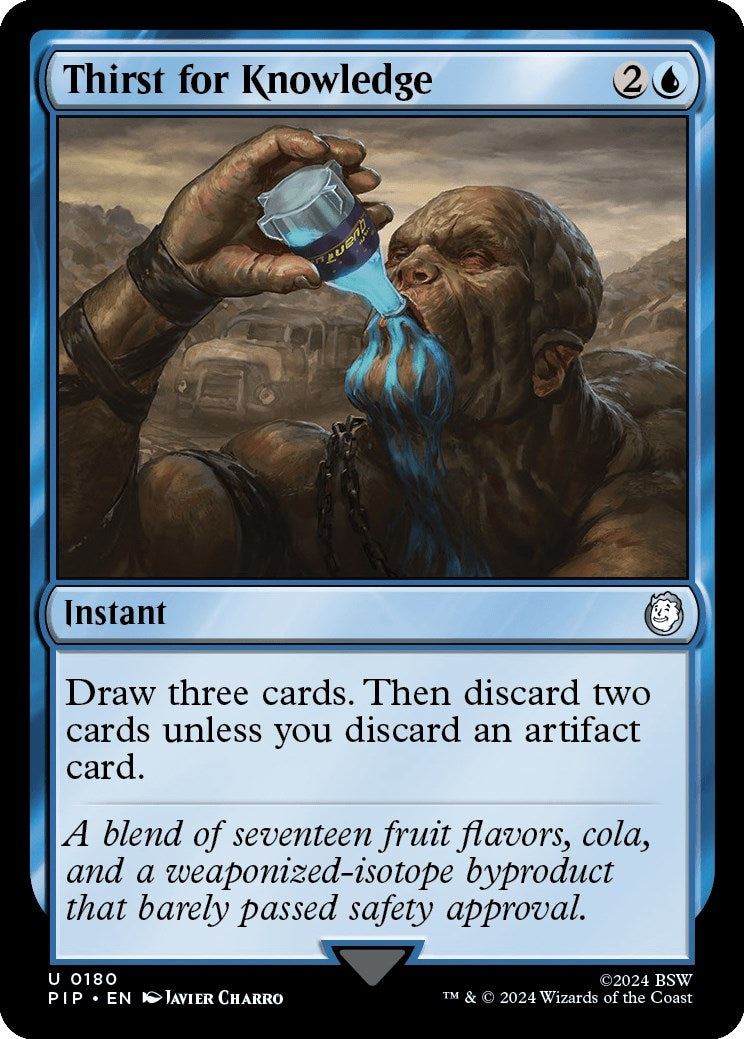 Image for Thirst for Knowledge (180) - Magic: The Gathering