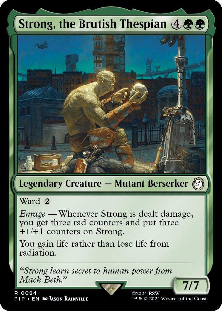 Image for Strong, the Brutish Thespian (84) - Magic: The Gathering
