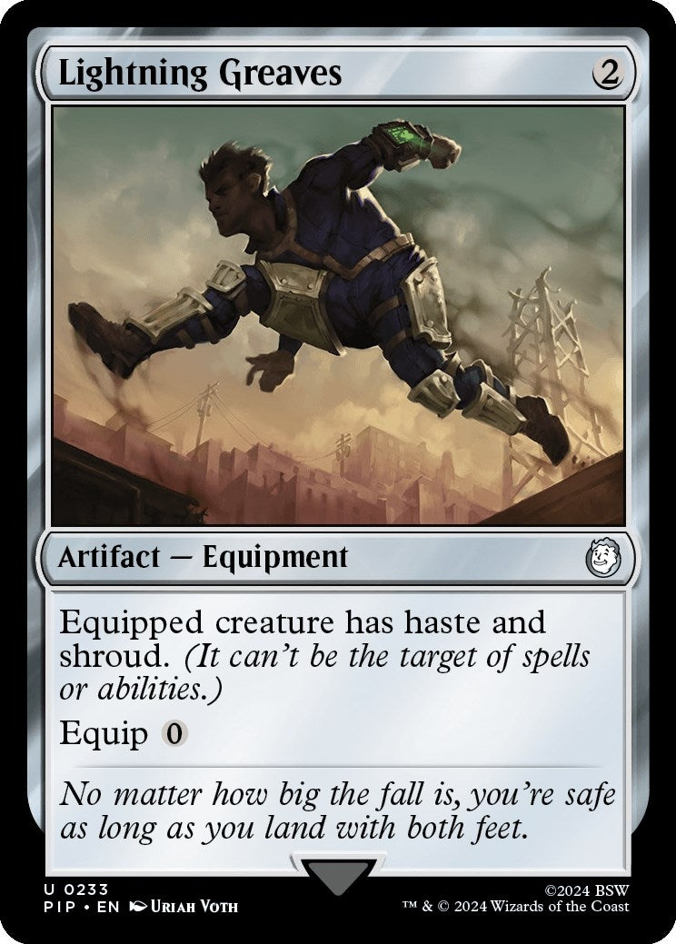 Image for Lightning Greaves (233) - Magic: The Gathering
