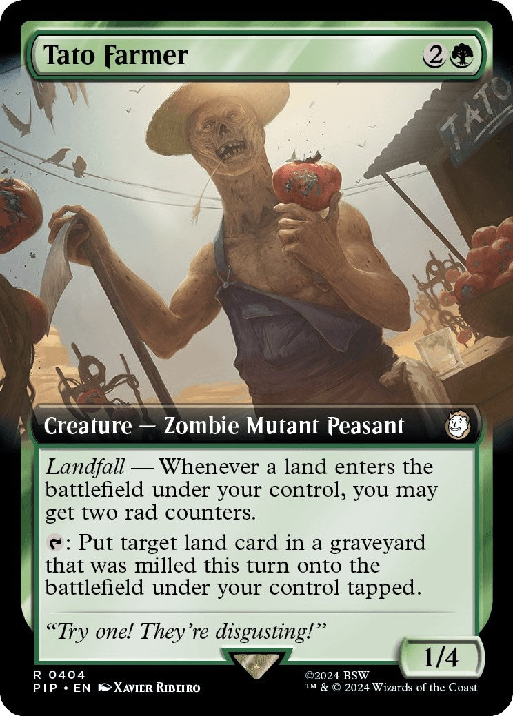 Image for Tato Farmer (Extended Art) (404) - Magic: The Gathering