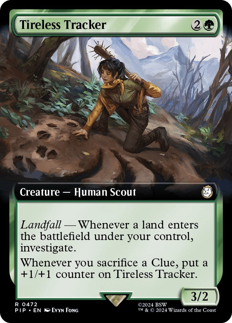 Image for Tireless Tracker (Extended Art) (472) - Magic: The Gathering