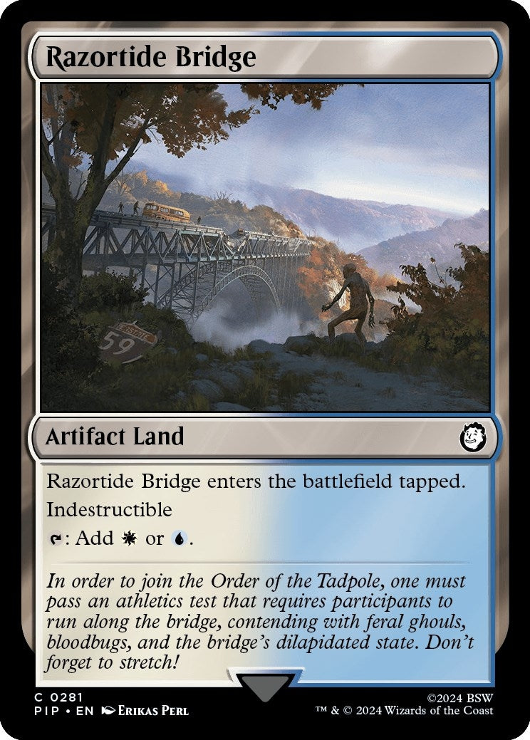 Image for Razortide Bridge (281) - Magic: The Gathering
