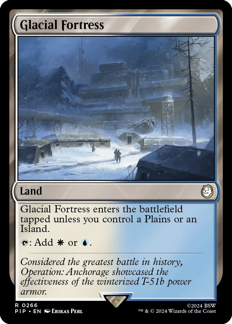 Image for Glacial Fortress (266) - Magic: The Gathering