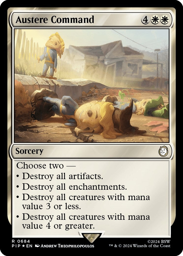 Image for Austere Command (Surge Foil) (684) - Magic: The Gathering