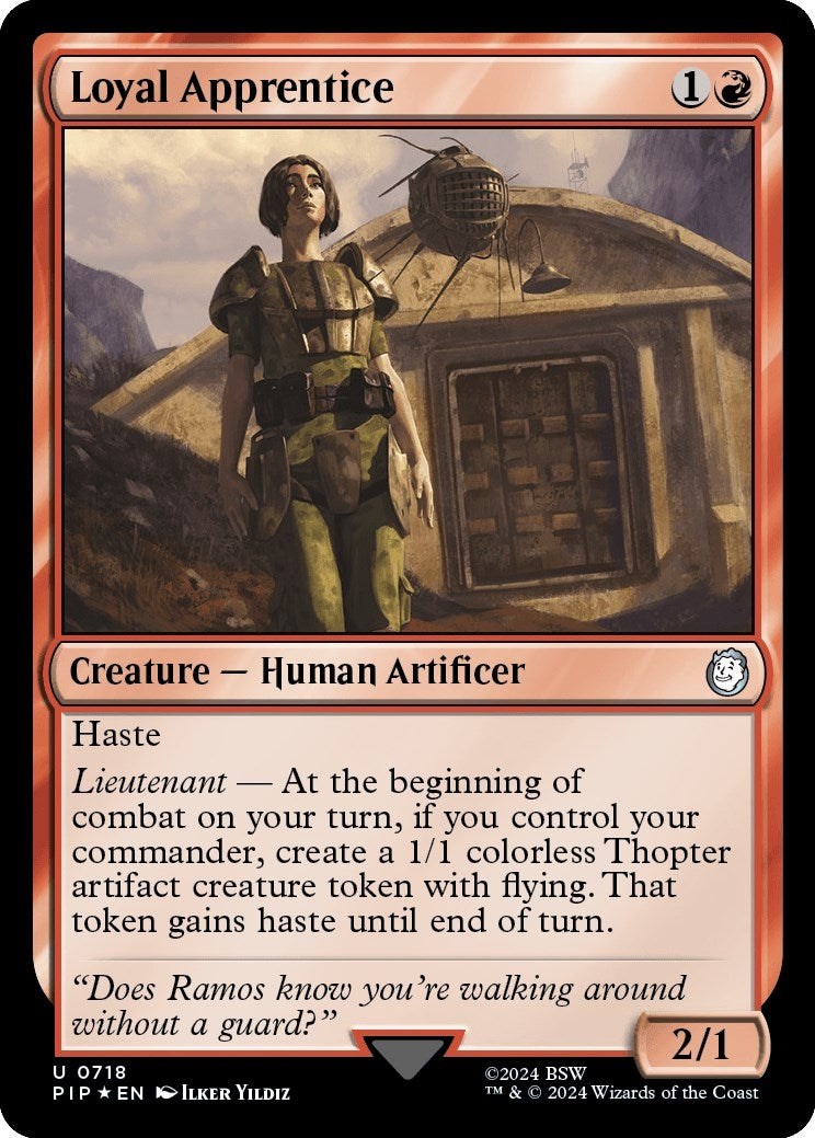 Image for Loyal Apprentice (Surge Foil) (718) - Magic: The Gathering