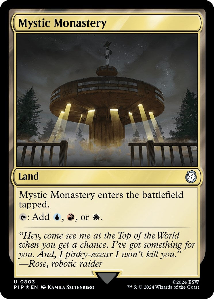 Image for Mystic Monastery (Surge Foil) (803) - Magic: The Gathering