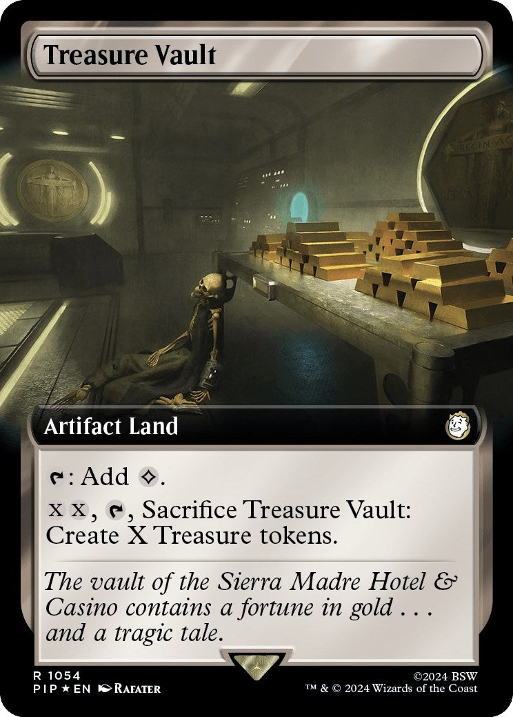 Image for Treasure Vault (Extended Art) (Surge Foil) (1054) - Magic: The Gathering